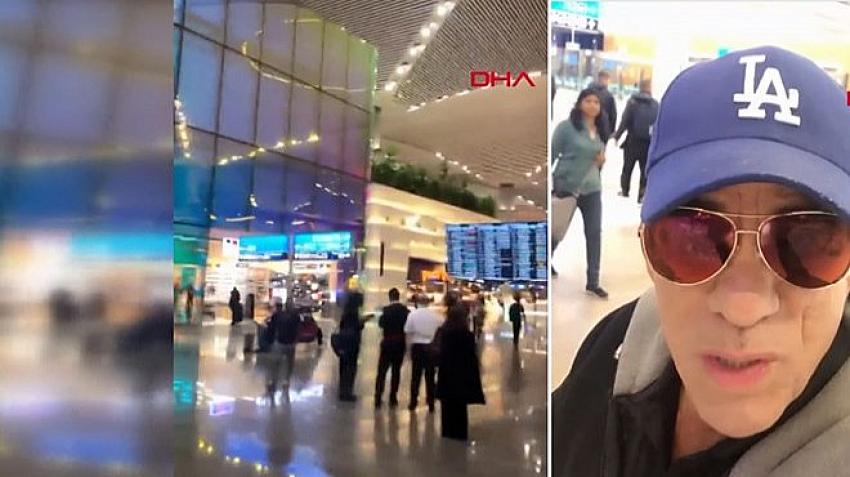 Ünlü oyuncu Robert Davi'den İstanbul Havalimanı'na övgü! ''Amerika'da neden olmasın''