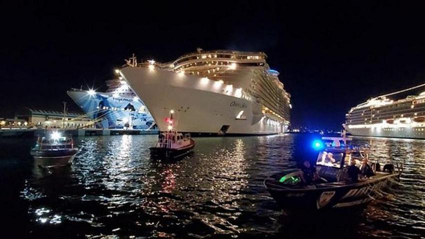 Royal Caribbean gemisinde dehşet! Yolcu, 10. kattan denize düştü