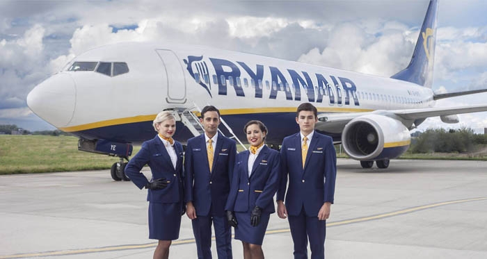 Ryanair çalışanları 4 ülkede greve gitti