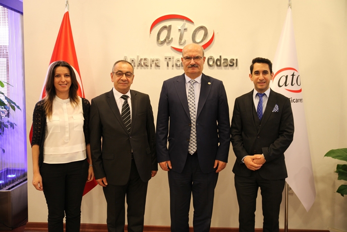 Saltur ATO Başkanı Baranʹı ziyaret etti