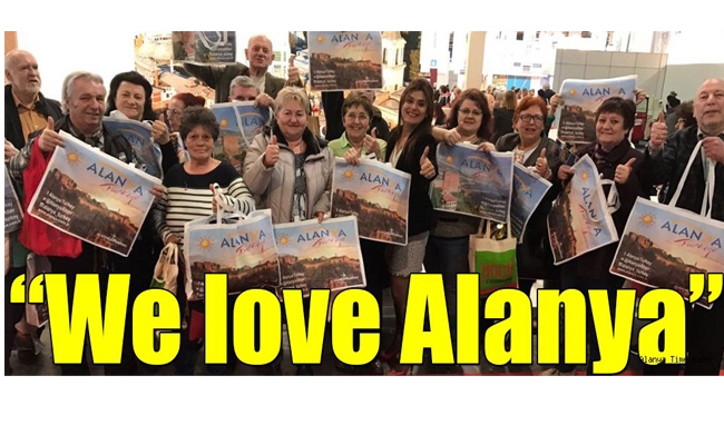 Sosyal medyada ʹʹWe love Alanyaʹʹ