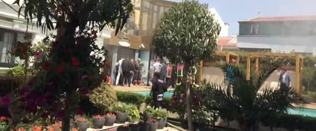 Sultanahmetʹte otelde yangın çıktı! 1 kişi hayatını kaybetti