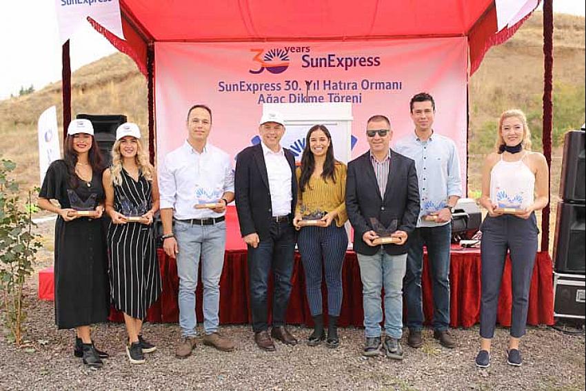 SunExpress’ten Ankara’da yüz bin metre karelik 30. Yıl Hatıra Ormanı