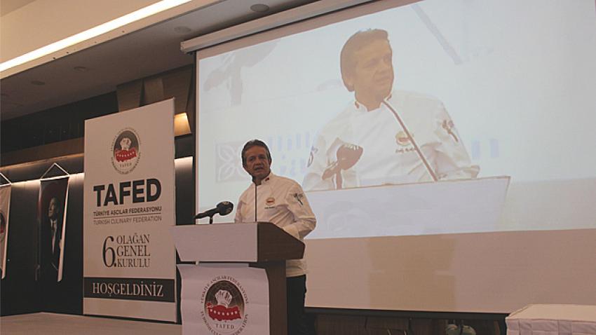 TAFED Genel Kurulu'nda gastronomi show
