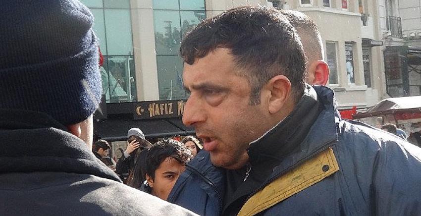 İngiliz turiste Taksim'de meydan dayağı!