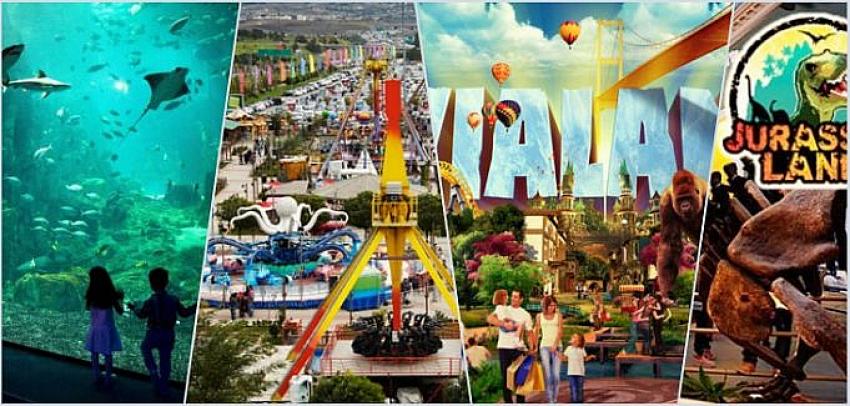 Turistler için yeni çekim merkezleri! Tema parklar