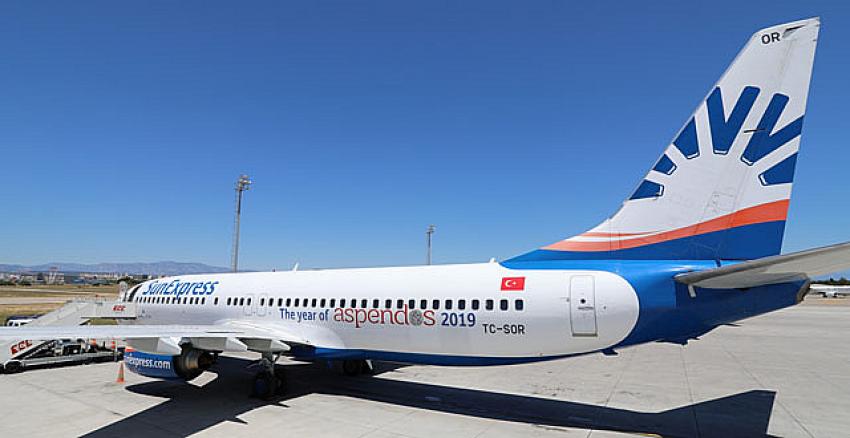 SunExpress'ten The Year of Aspendos temalı uçak