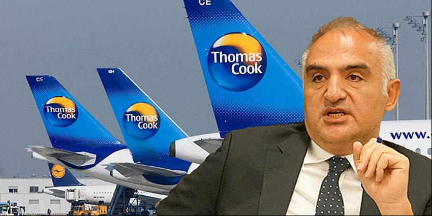 Bakan Ersoy'dan Thomas Cook açıklaması