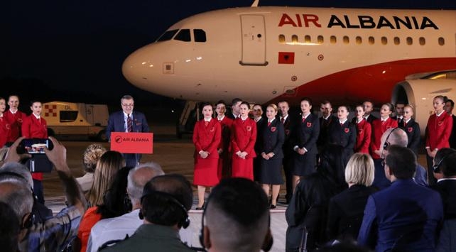 THY-Arnavutluk Cumhuriyeti ortak girişimi Air Albania ilk uçuşunu İstanbulʹa yaptı