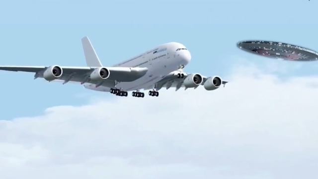 THY ekibi UFO gördü! İste o görüntüler