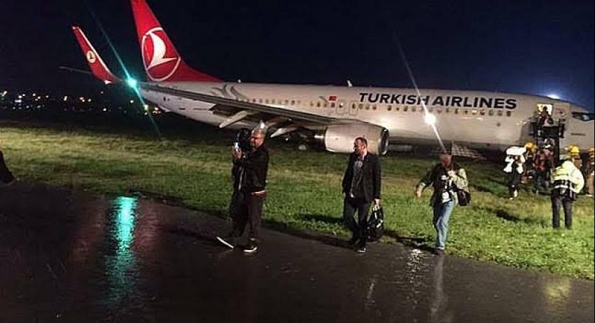 THY uçağı Odessa'da pistten çıktı!
