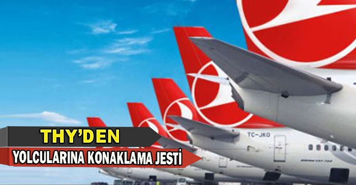 THYʹden yolcularına konaklama jesti