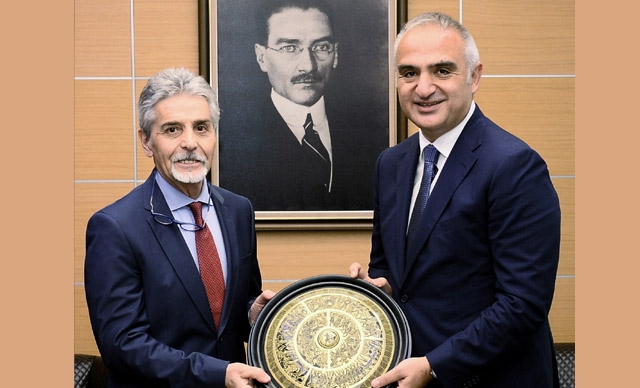 TÖSHİD yönetimi Bakan Ersoyʹu ziyaret etti