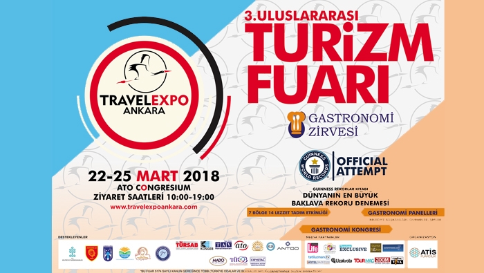 TravelExpo Ankara Turizm Fuarı dünya rekoruna hazırlanıyor
