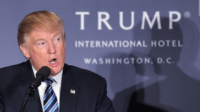 Trumpʹın oteline kaçak su kullanımından dava açıldı
