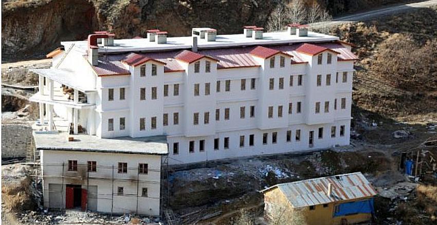 5 Milyon yatırımla Tunceli'ye yapılan termal otelde sona gelindi