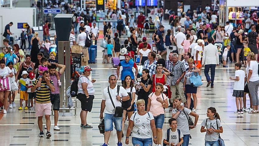 İşte Türkiye'ye 7 ayda gelen yabancı ziyaretçi sayısı