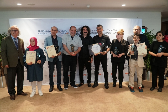 Turizm Karikatürleri Yarışmasıʹnda ödüller sahiplerini buldu