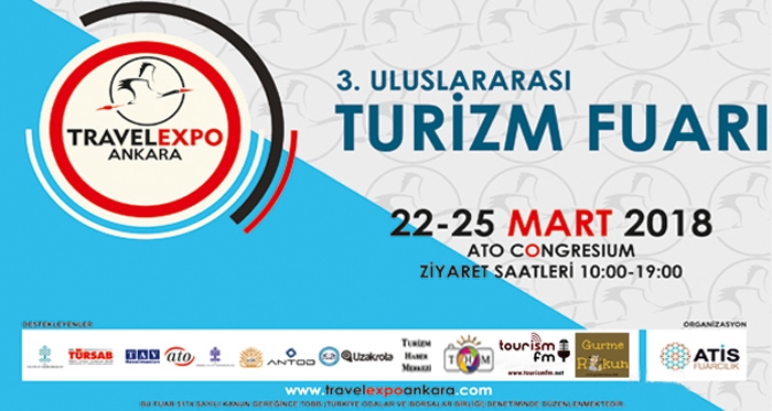 Turizm profesyonelleri TravelExpo Ankara Turizm Fuarında buluşacak