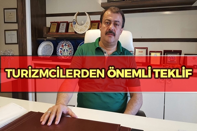Turizmcilerden sektörü canlandıracak önemli teklif