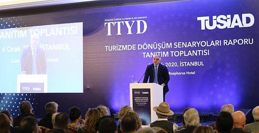 TTYD ve TÜSİAD'ın hazırladığı Turizmde Dönüşüm Senaryoları Raporu açıklandı
