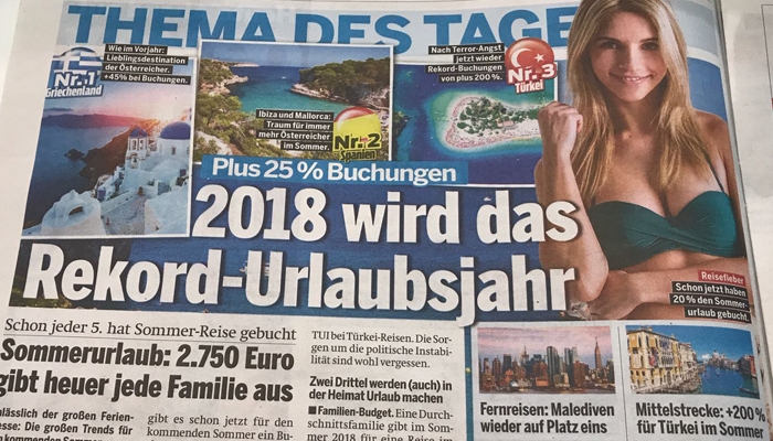 Türkiye turizmi Avusturya basınında