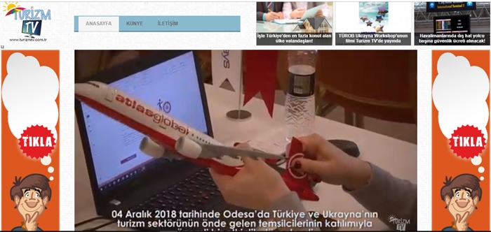 TÜROB Ukrayna Workshop’unun filmi Turizm TVʹde yayında