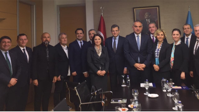 TÜROB’un yeni yönetiminden Bakan Ersoy’a ziyaret