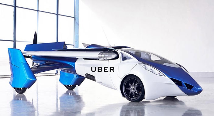 Uçan taksiler UBER ile 2020ʹde göklerde olacak