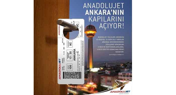 Ankaraʹda uçuş kartını gösterene oteller 1 gece bedava