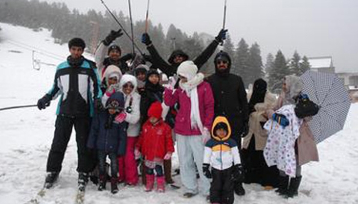 Uludağʹa Arap turist yağdı