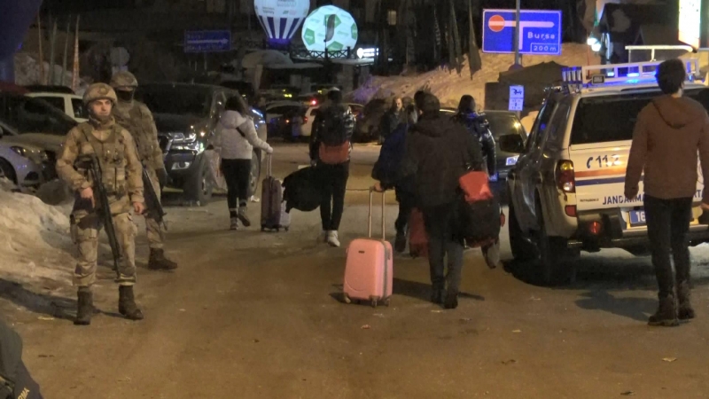 Uludağʹda ortalık karıştı! İki grup arasında silahlı kavga çıktı