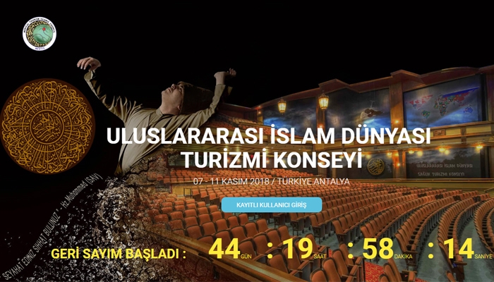 Uluslararası İslam Dünyası Turizmi Konseyi Kasımʹda Antalyaʹda toplanacak