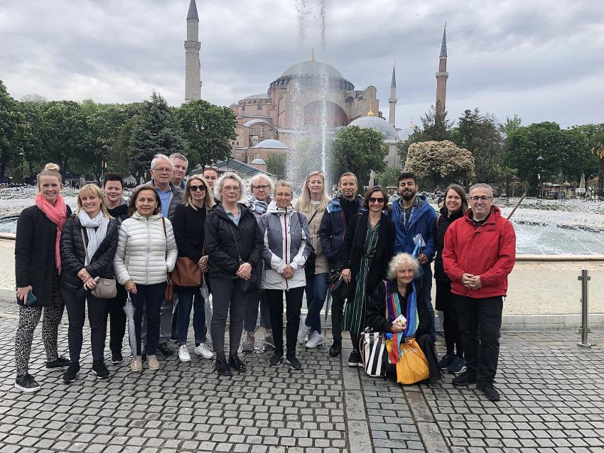 Binden fazla yabancı turizmci İstanbul’u ziyaret etti