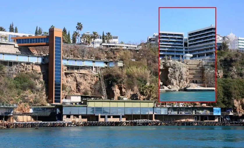 Antalya falezlerdeki otelin belgesi iptal edildi, 16 yapıya yıkım kararı!